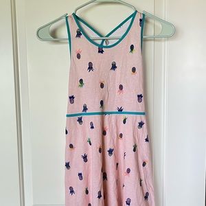 City Streets Pink Pineapple Dress for Girls